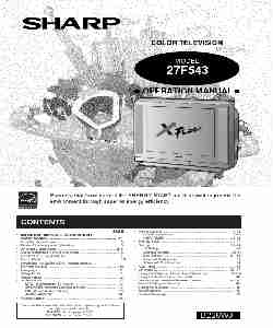 Sharp CRT Television 27F543-page_pdf